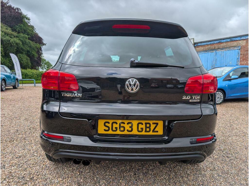 Volkswagen Tiguan 2.0 Tdi Bluemotion Tech R-line Suv Black #6