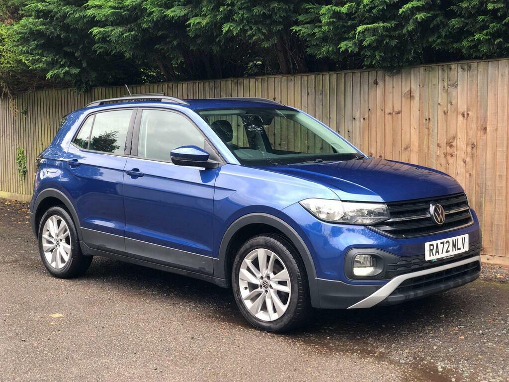 Volkswagen T-Cross 1.0 Tsi Se Euro 6 S S Blue #4