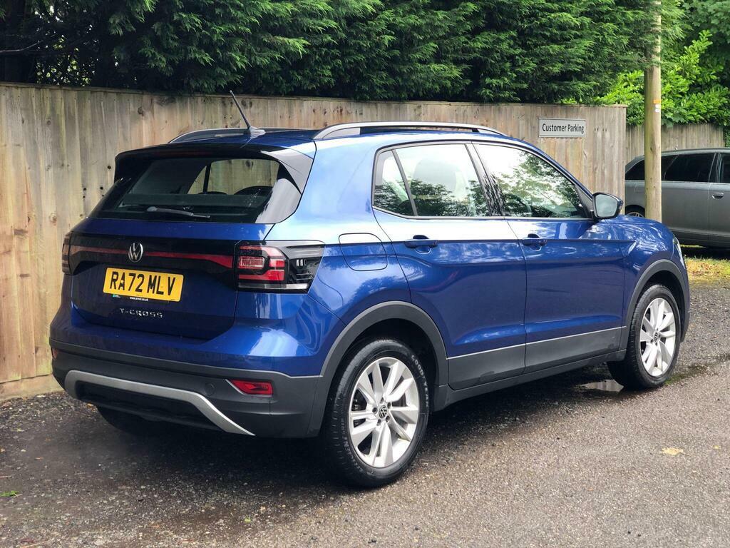 Volkswagen T-Cross 1.0 Tsi Se Euro 6 S S Blue #5
