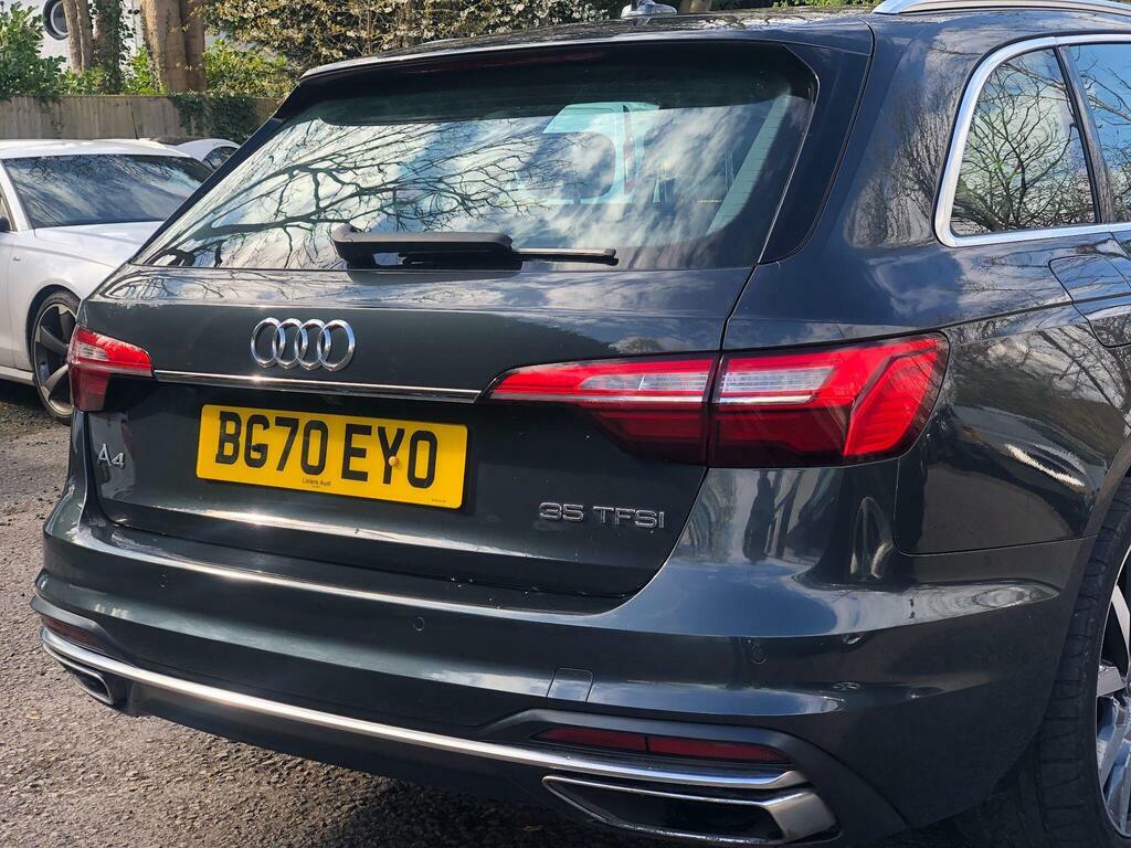 Audi A4 Avant S Line White #8