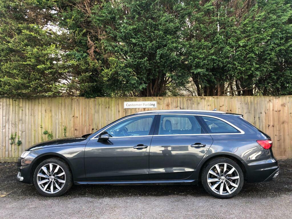 Audi A4 Avant S Line White #9