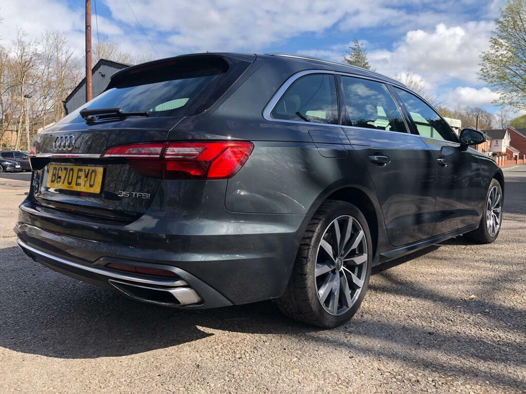 Audi A4 Avant S Line White #13