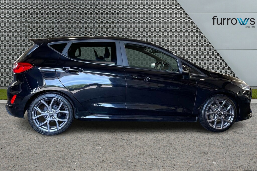 Ford Fiesta 1.0 Ecoboost Hybrid Mhev 125 St-line YF73KNO Black #4