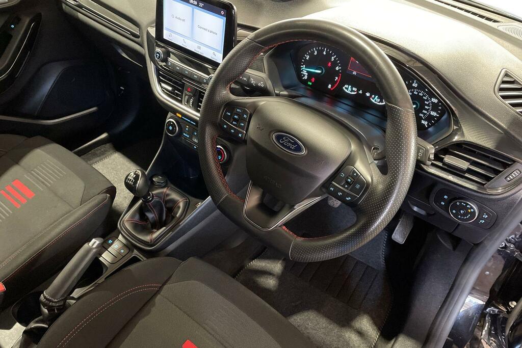 Ford Fiesta 1.0 Ecoboost Hybrid Mhev 125 St-line YF73KNO Black #6