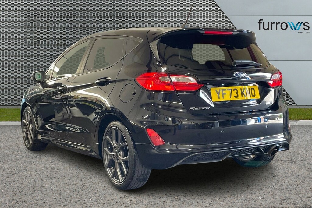 Ford Fiesta 1.0 Ecoboost Hybrid Mhev 125 St-line YF73KNO Black #3