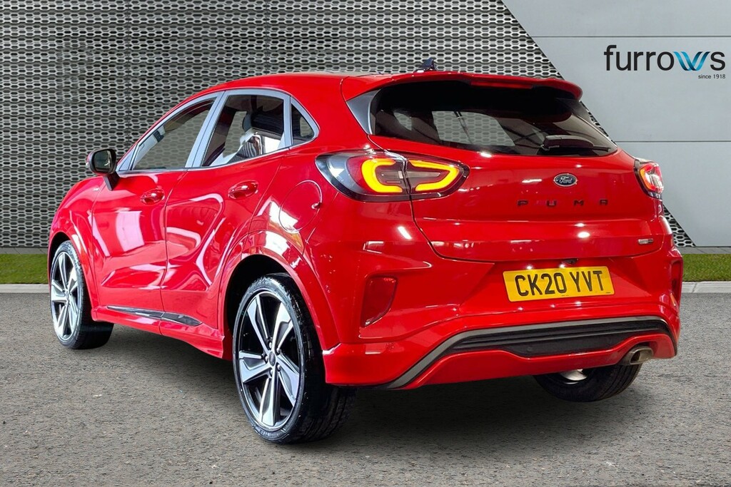 Ford Puma 1.0 Ecoboost Hybrid Mhev 155 St-line X 1St Ed CK20YVT Red #3