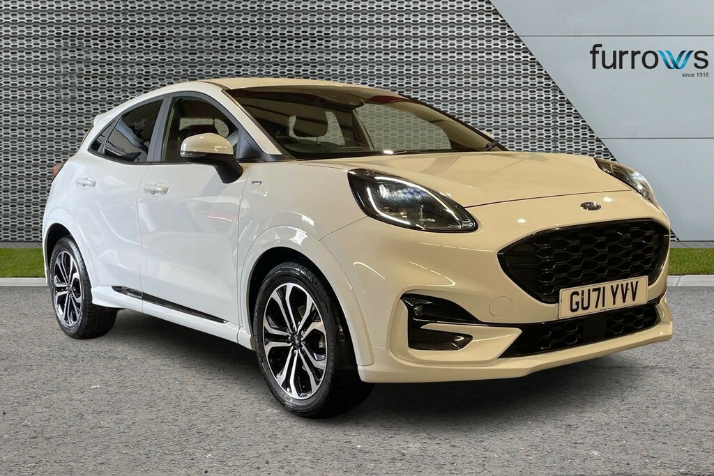 Ford Puma 1.0 Ecoboost Hybrid Mhev St-line White
