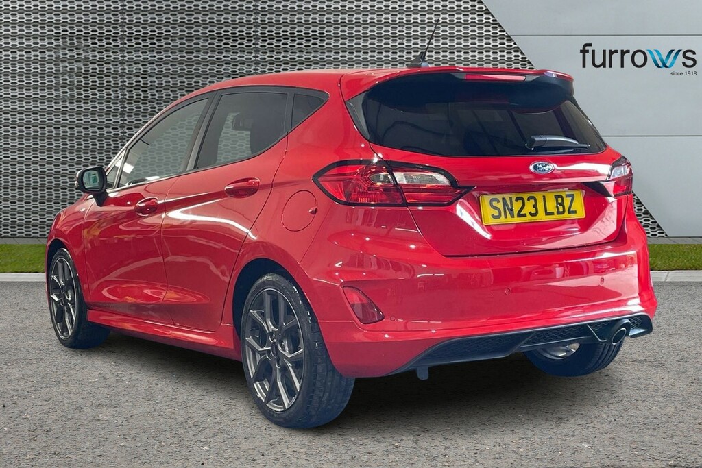 Ford Fiesta 1.0 Ecoboost Hybrid Mhev 125 St-line SN23LBZ Red #3