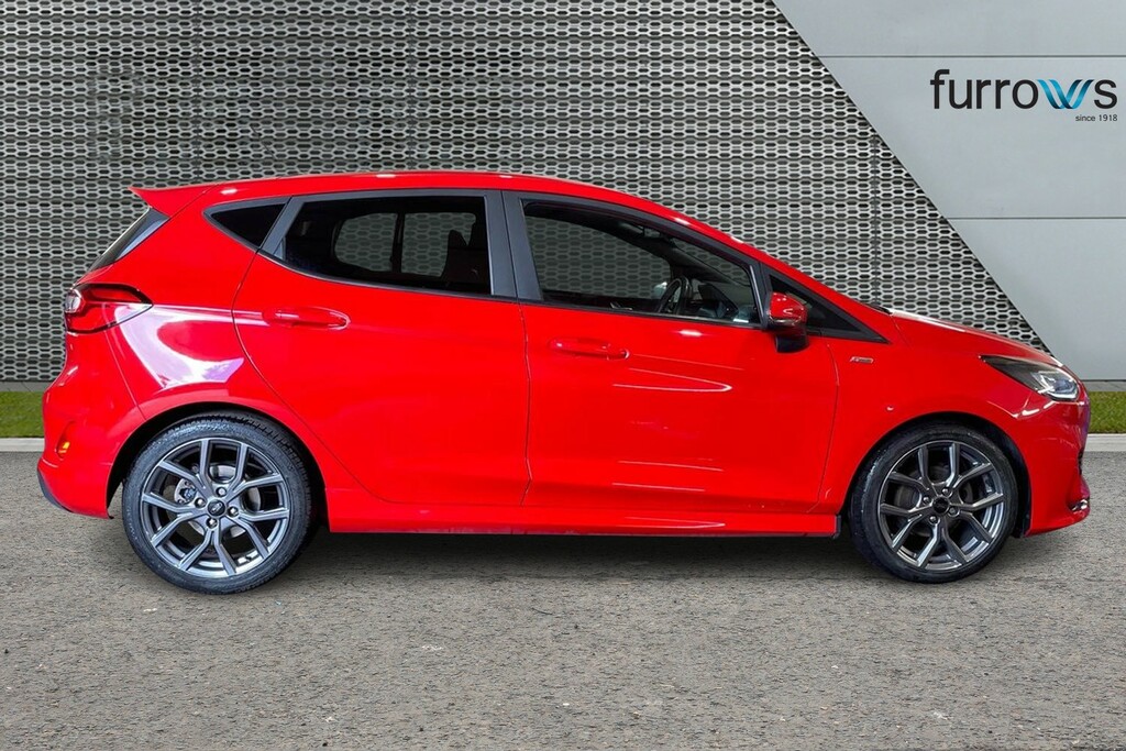 Ford Fiesta 1.0 Ecoboost Hybrid Mhev 125 St-line SN23LBZ Red #4