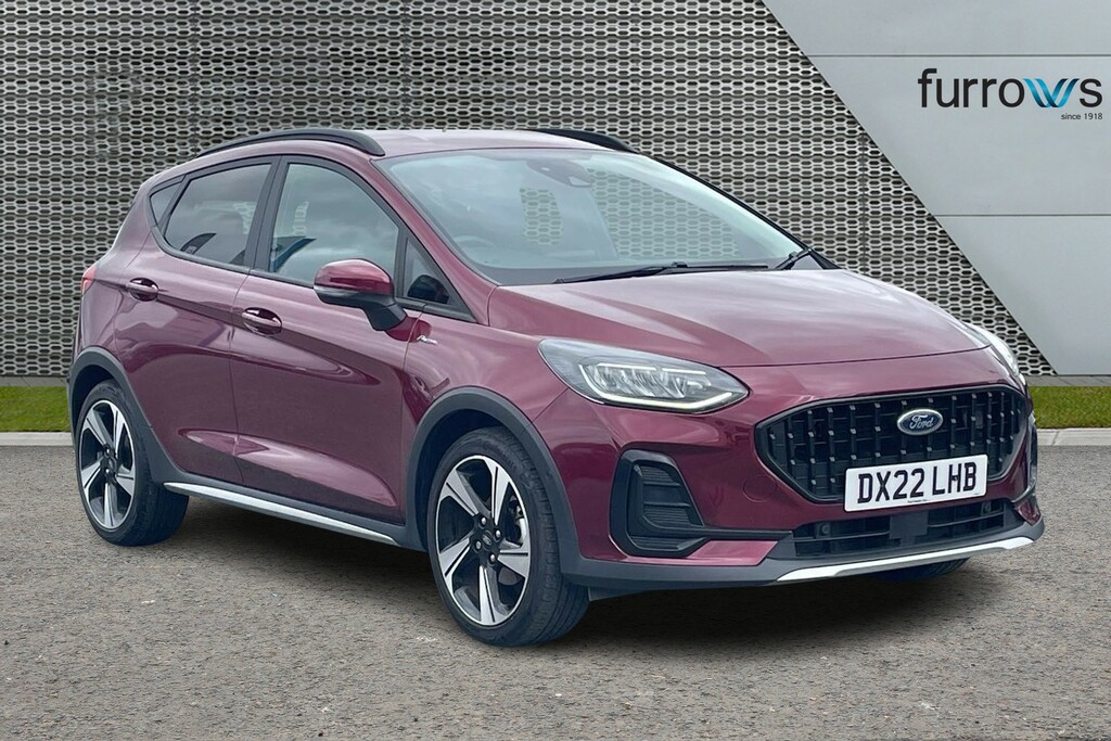 Ford Fiesta 1.0 Ecoboost Hybrid Mhev 125 Active Red