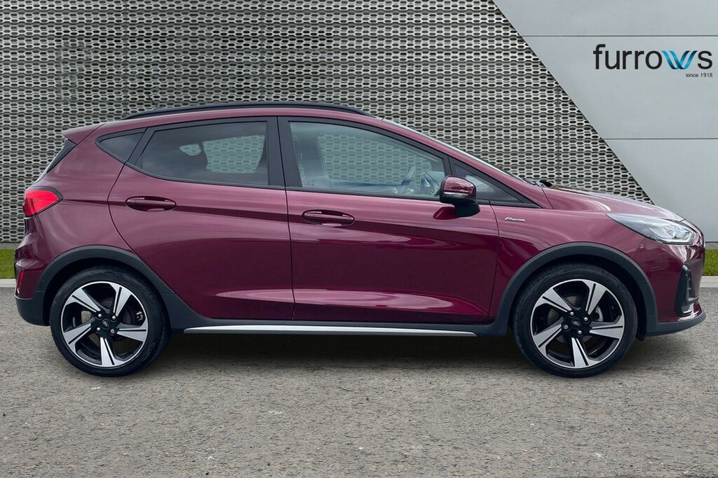 Ford Fiesta 1.0 Ecoboost Hybrid Mhev 125 Active DX22LHB Red #4
