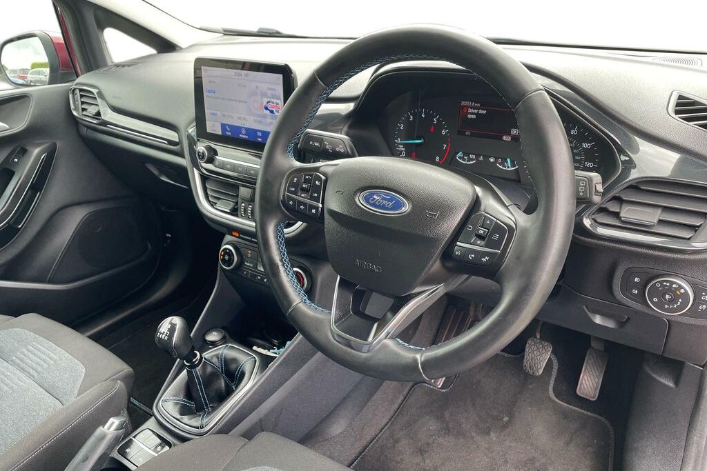 Ford Fiesta 1.0 Ecoboost Hybrid Mhev 125 Active DX22LHB Red #6