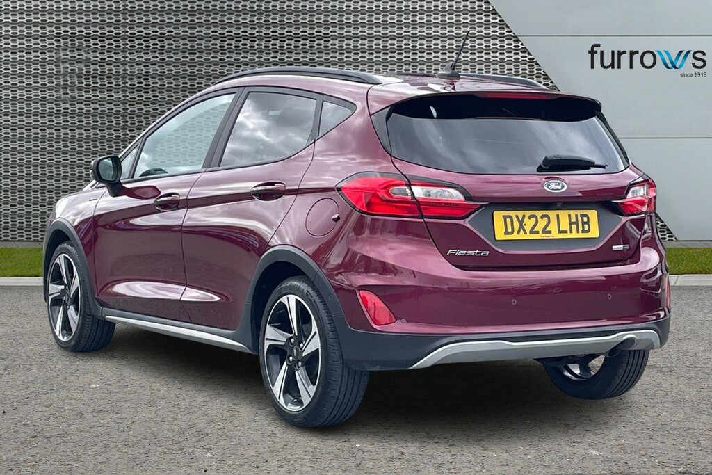 Ford Fiesta 1.0 Ecoboost Hybrid Mhev 125 Active DX22LHB Red #3