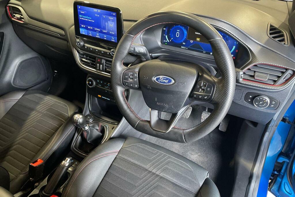 Ford Puma 1.0 Ecoboost Hybrid Mhev 155 St-line X YC24ZZV Blue #6