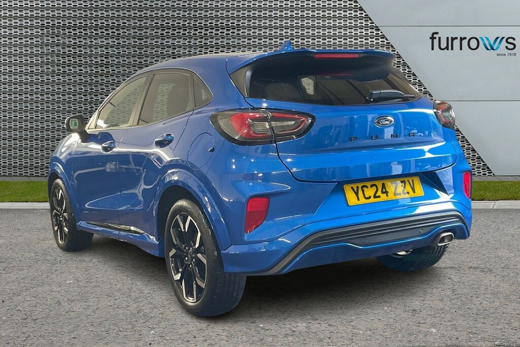 Ford Puma 1.0 Ecoboost Hybrid Mhev 155 St-line X YC24ZZV Blue #3