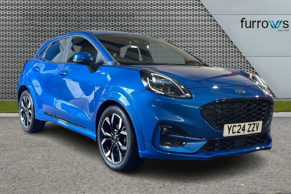 Ford Puma 1.0 Ecoboost Hybrid Mhev 155 St-line X YC24ZZV Blue