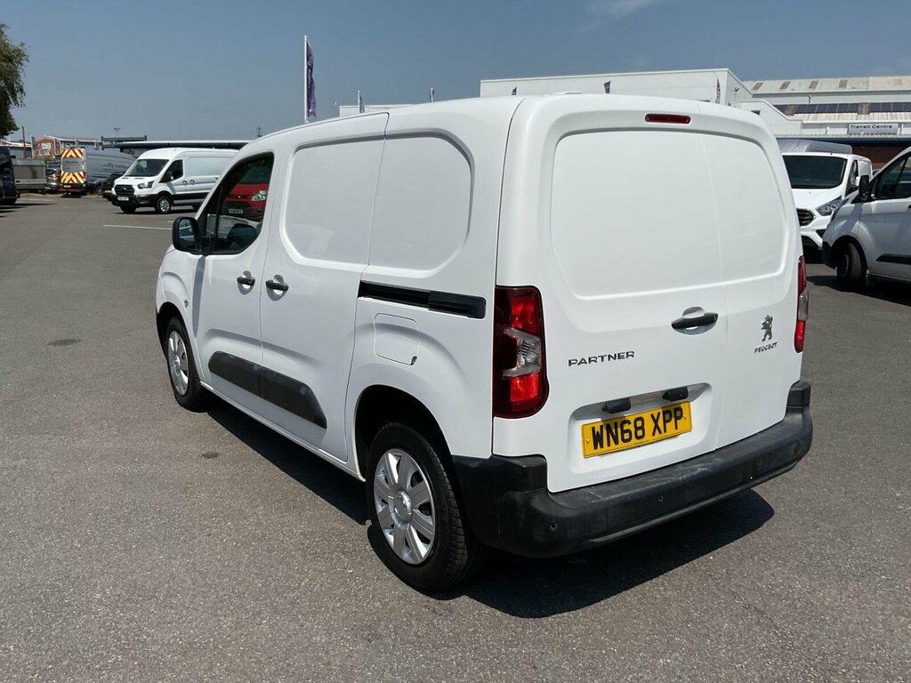 Peugeot Partner No Vat 1.6 Hdi Professionallow Miles WN68XPP White #5