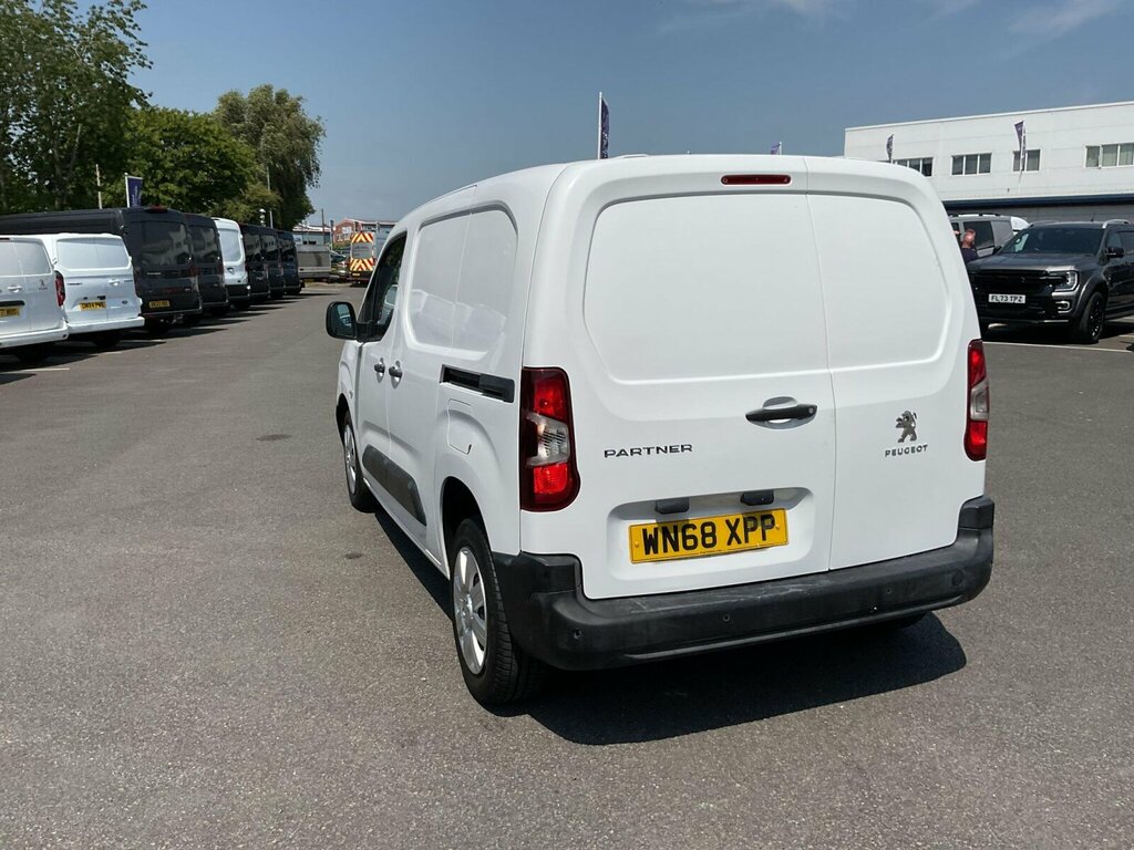 Peugeot Partner No Vat 1.6 Hdi Professionallow Miles WN68XPP White #6
