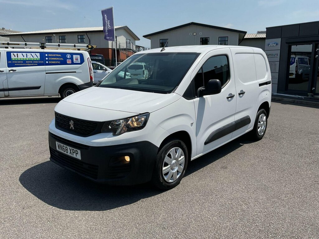 Peugeot Partner No Vat 1.6 Hdi Professionallow Miles WN68XPP White #4
