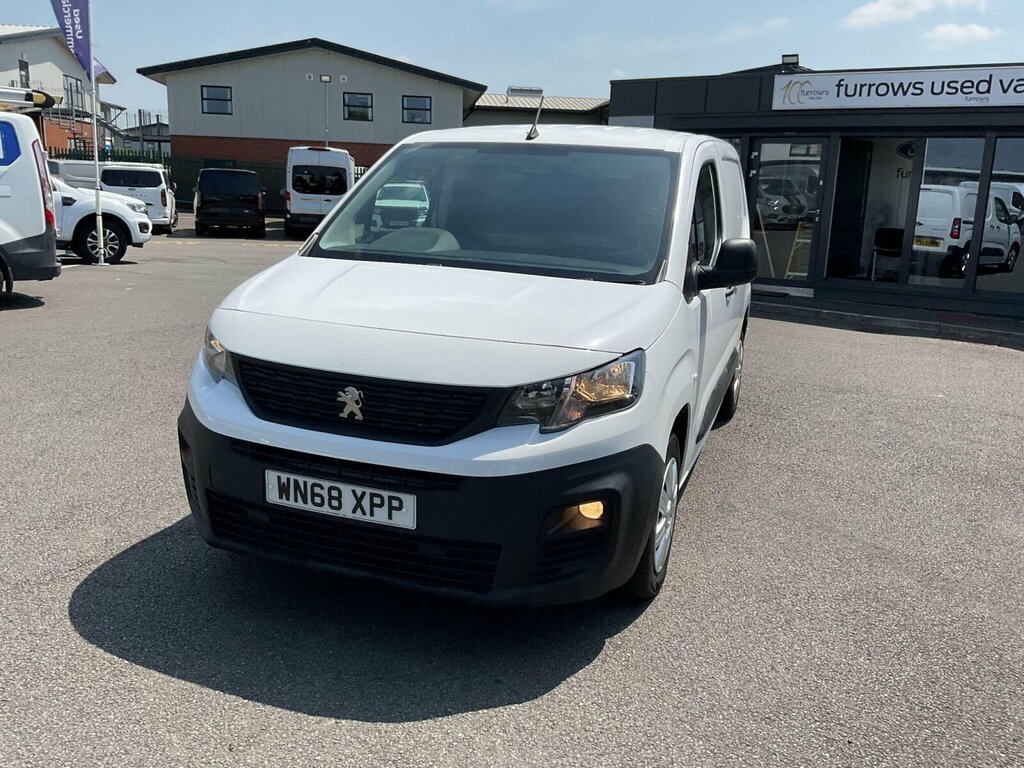 Peugeot Partner No Vat 1.6 Hdi Professionallow Miles WN68XPP White #3
