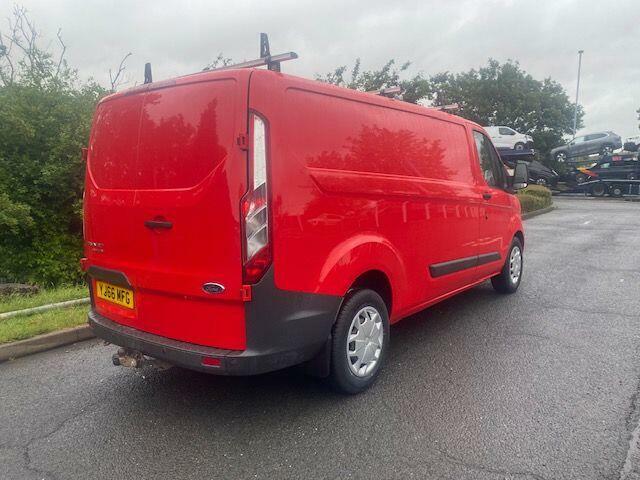 Ford Transit Custom No Vat340 L2 Trendac130 Ps YJ66MFG Red #3