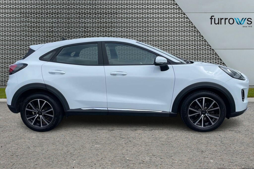 Ford Puma 1.0 Ecoboost Hybrid Mhev Titanium Dct PK23EXA White #4