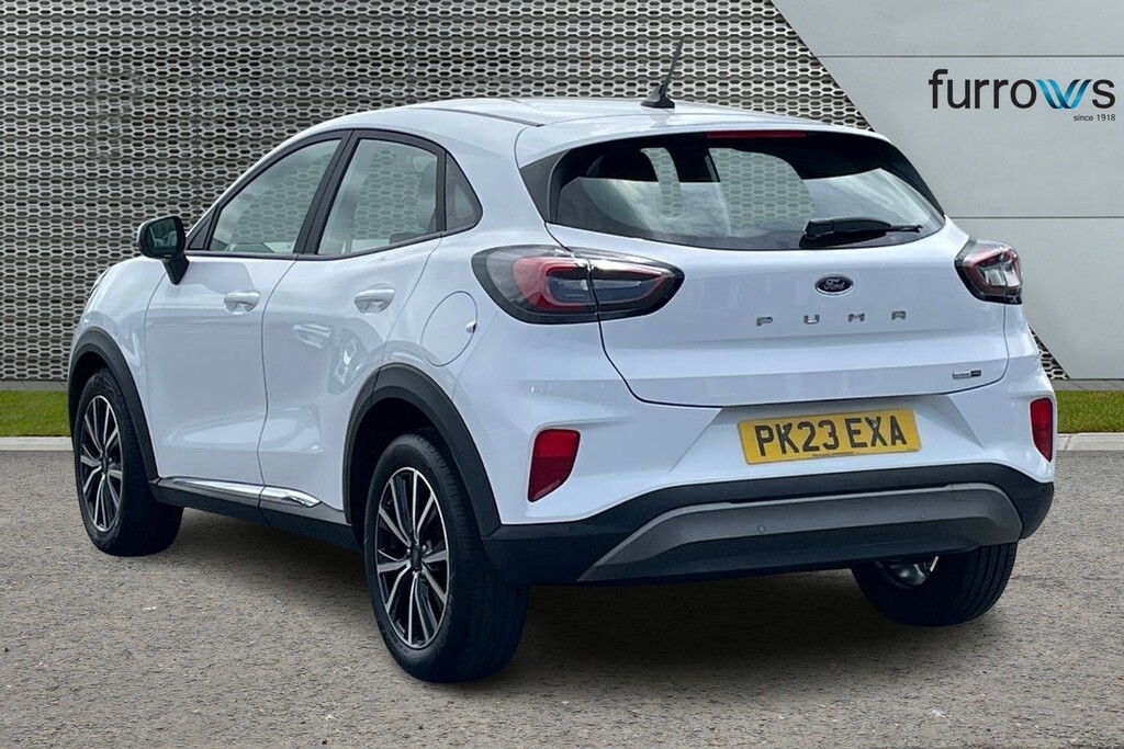 Ford Puma 1.0 Ecoboost Hybrid Mhev Titanium Dct PK23EXA White #3