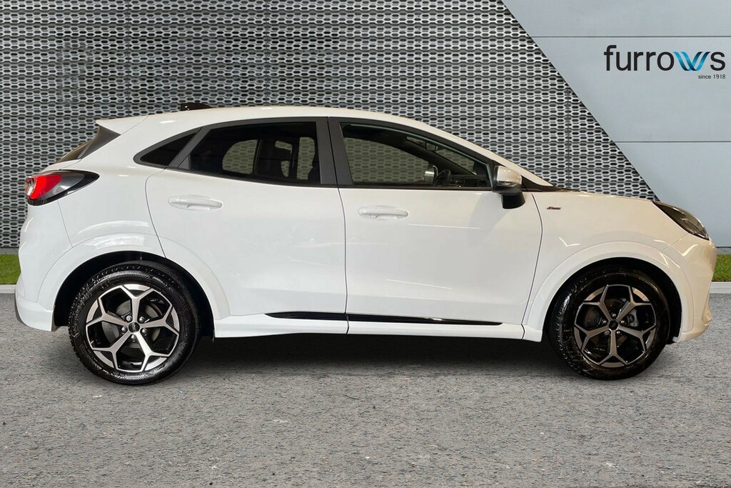 Ford Puma 1.0 Ecoboost Hybrid Mhev St-line DY24GFK White #4