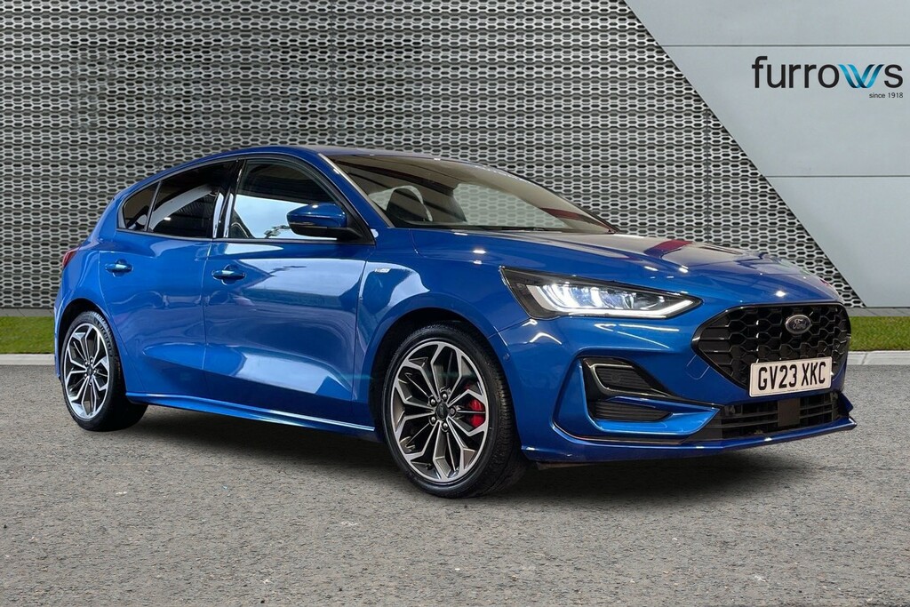 Ford Focus 1.0 Ecoboost Hybrid Mhev St-line X Blue