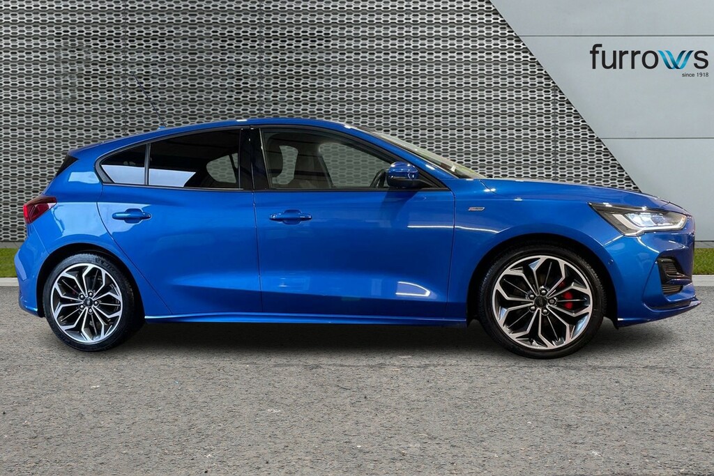 Ford Focus 1.0 Ecoboost Hybrid Mhev St-line X Blue #4