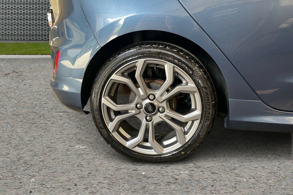Ford Fiesta 1.0 Ecoboost 95 St-line Edition WV70JXO Blue #5