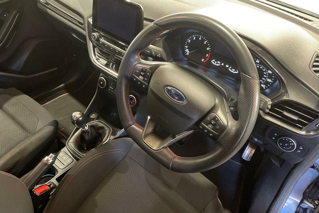 Ford Fiesta 1.0 Ecoboost 95 St-line Edition WV70JXO Blue #6