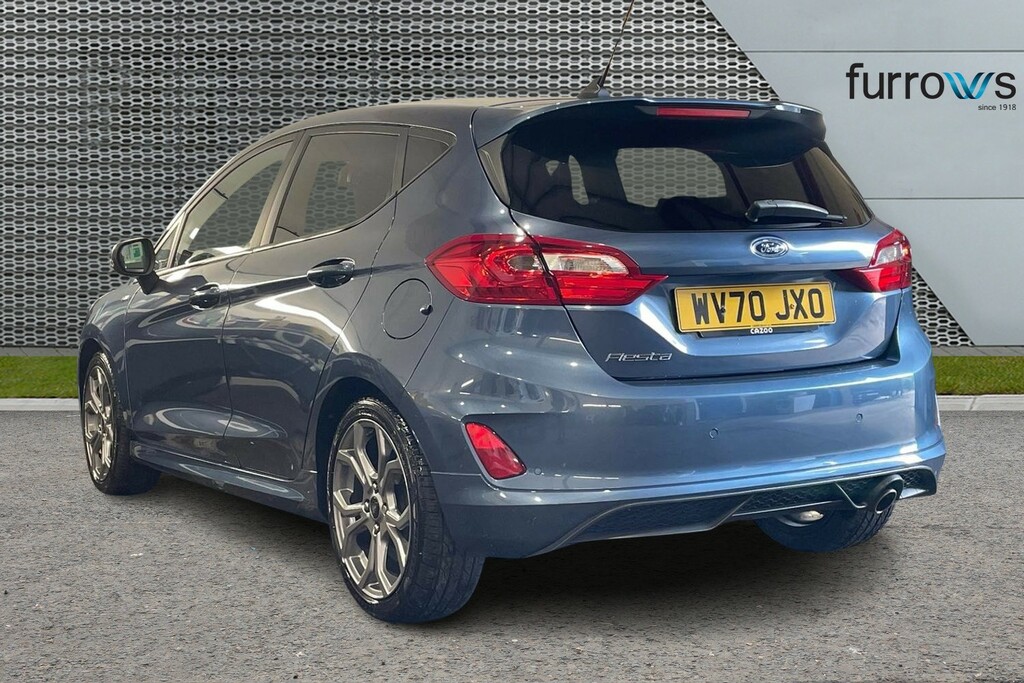 Ford Fiesta 1.0 Ecoboost 95 St-line Edition WV70JXO Blue #3