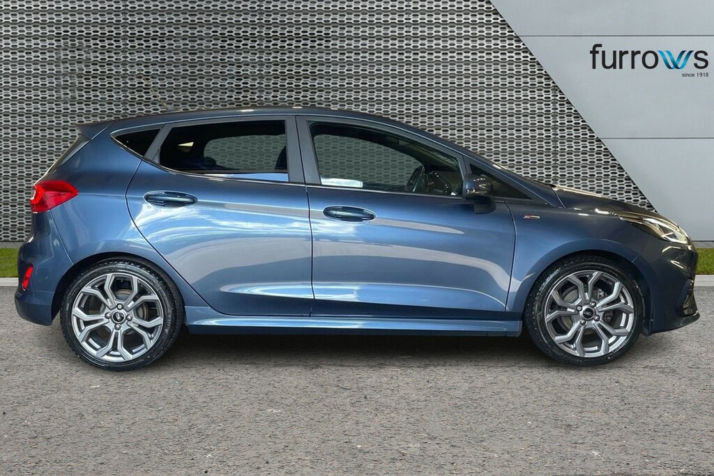 Ford Fiesta 1.0 Ecoboost 95 St-line Edition WV70JXO Blue #4