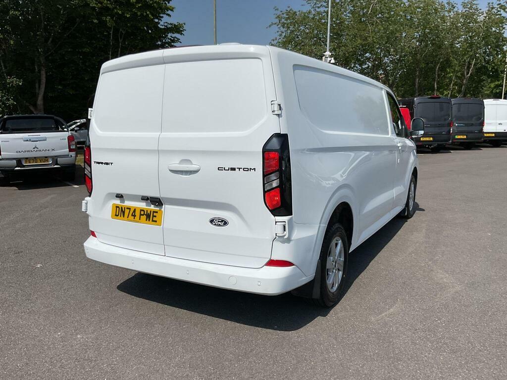 Ford Transit Custom 2.0 300 Ecoblue Limited L2 H1 Euro 6 S S DN74PWE White #3