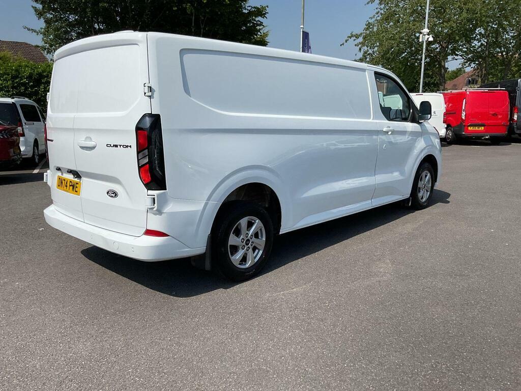 Ford Transit Custom 2.0 300 Ecoblue Limited L2 H1 Euro 6 S S DN74PWE White #4