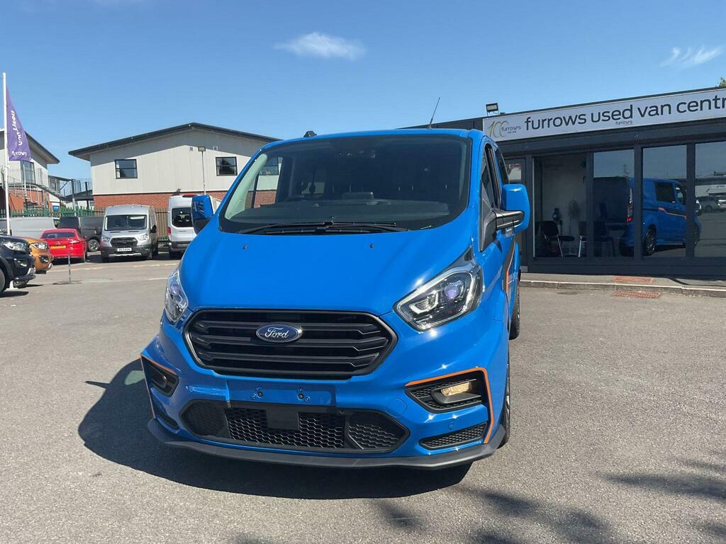 Ford Transit Custom Diesel AJ22PXC Blue #2