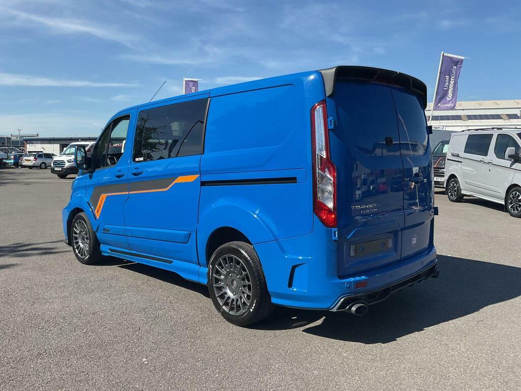 Ford Transit Custom Diesel AJ22PXC Blue #4