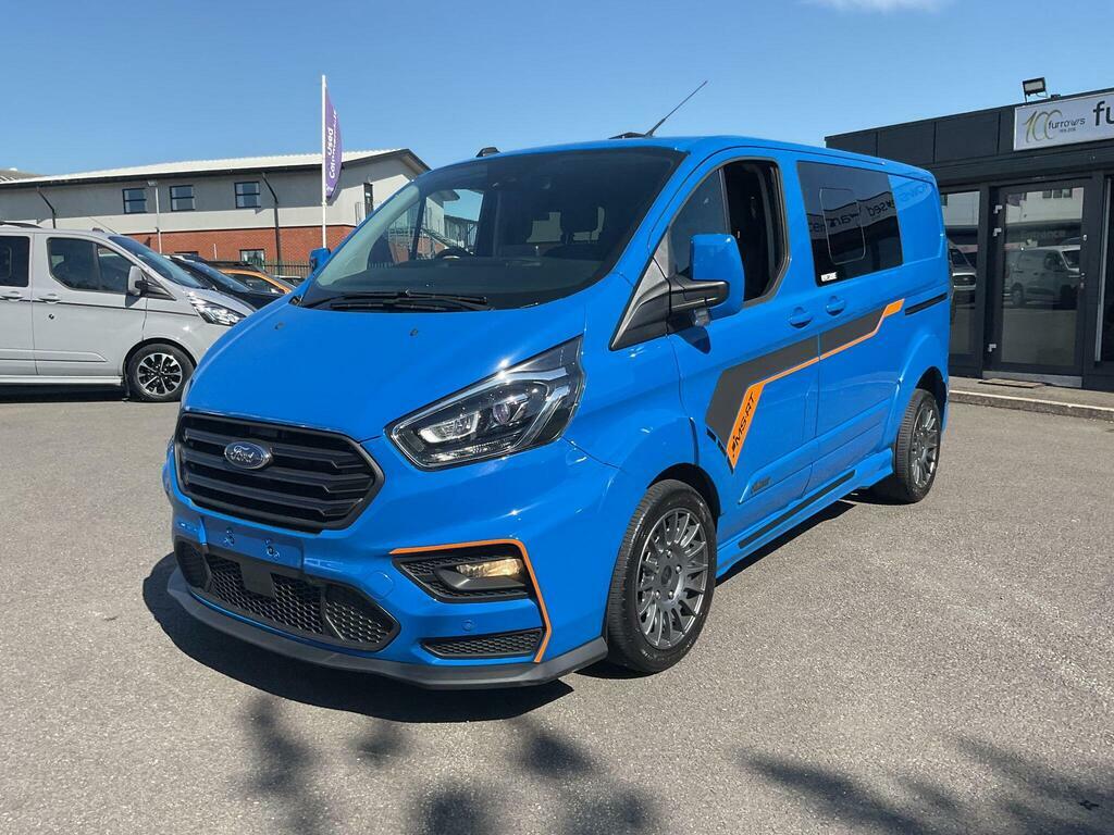 Ford Transit Custom Diesel AJ22PXC Blue #3