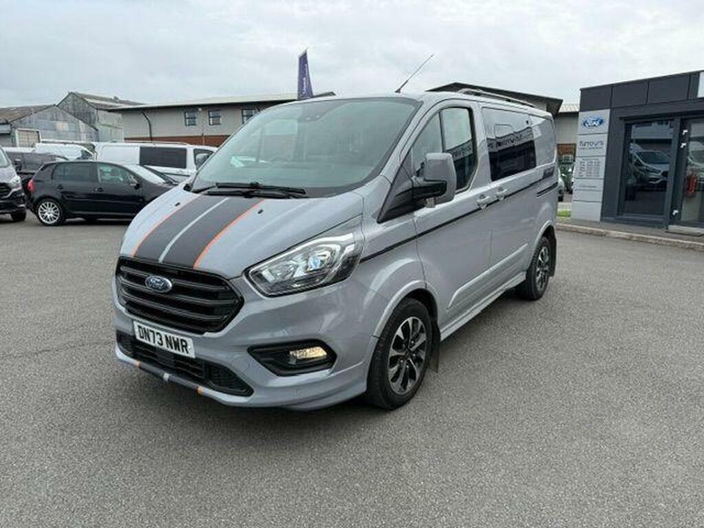 Ford Transit Custom 2.0 300 Ecoblue Limited L1 H1 Euro 6 Ss Silver #3