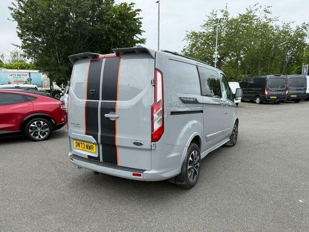 Ford Transit Custom 2.0 300 Ecoblue Limited L1 H1 Euro 6 Ss Silver #7