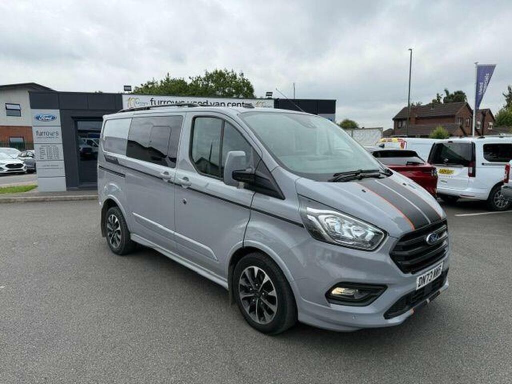 Ford Transit Custom 2.0 300 Ecoblue Limited L1 H1 Euro 6 Ss Silver #1