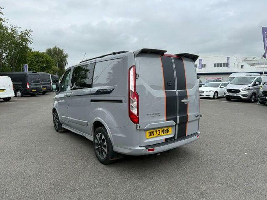 Ford Transit Custom 2.0 300 Ecoblue Limited L1 H1 Euro 6 Ss Silver #6