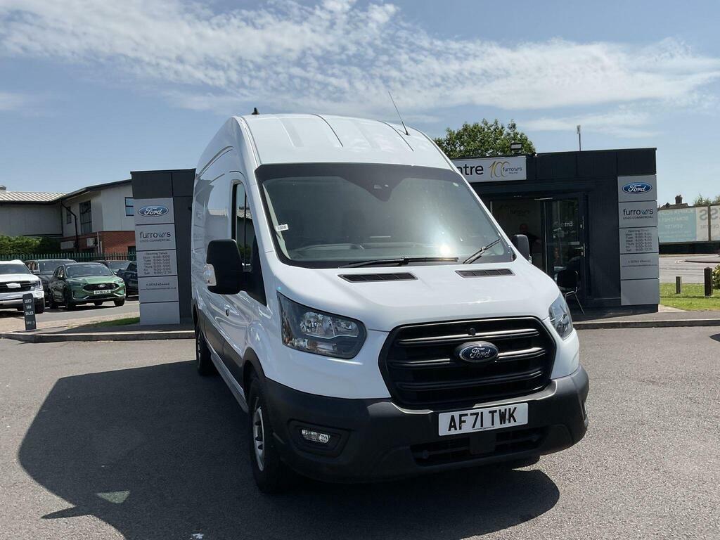Ford Transit Custom 2.0 350 Ecoblue Mhev Leader Fwd L3 H3 Euro 6 S S AF71TWK White #2