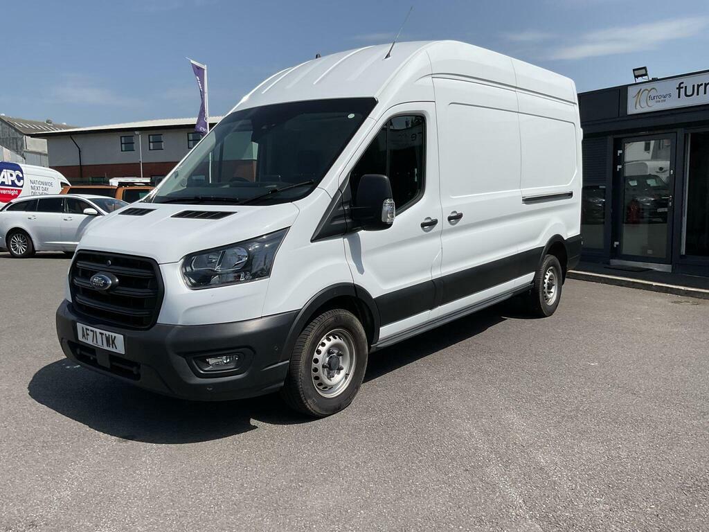 Ford Transit Custom 2.0 350 Ecoblue Mhev Leader Fwd L3 H3 Euro 6 S S AF71TWK White #4