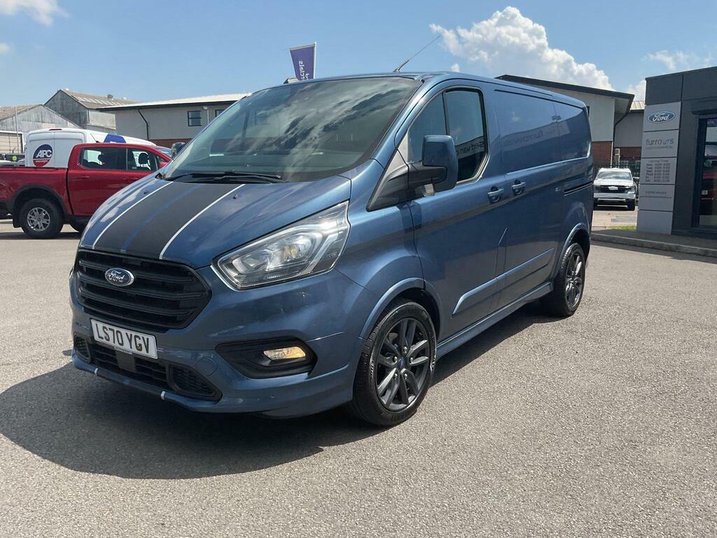 Ford Transit Custom Diesel LS70YGV Blue #4