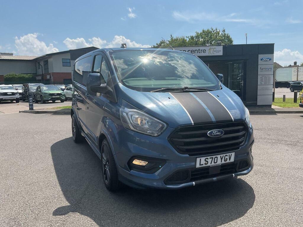 Ford Transit Custom Diesel LS70YGV Blue #2