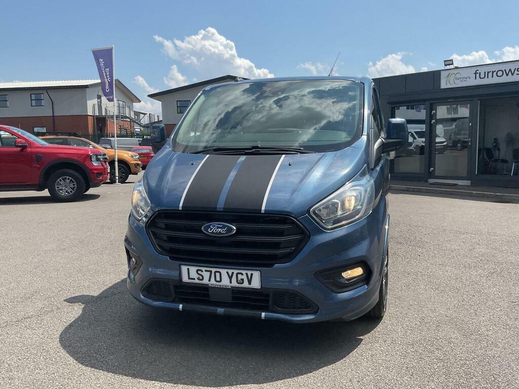 Ford Transit Custom Diesel LS70YGV Blue #3