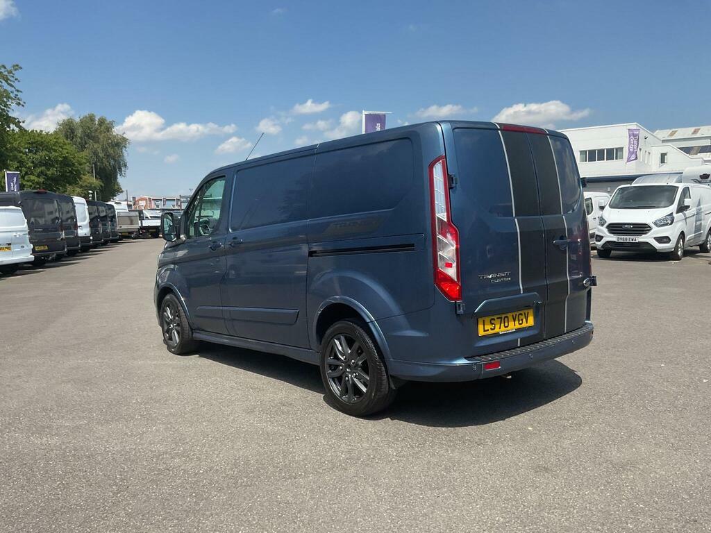 Ford Transit Custom Diesel LS70YGV Blue #5