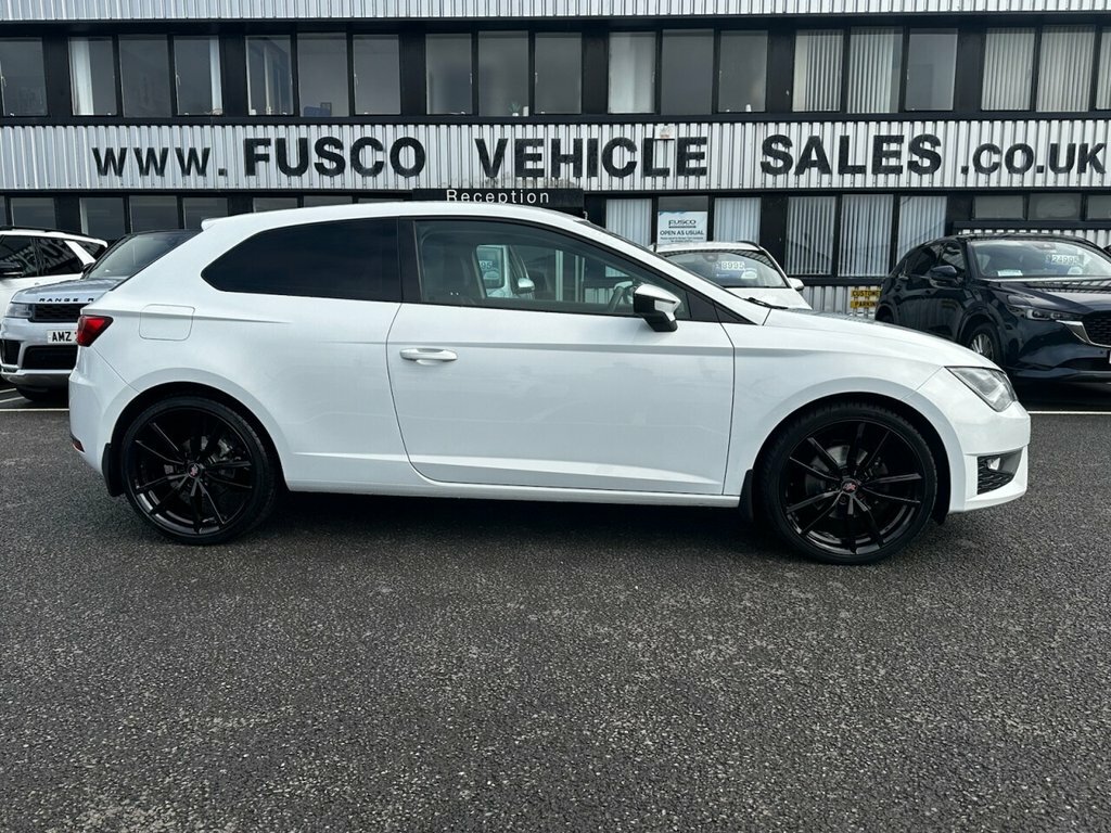 Seat Leon 1.4L Fr Technology GMZ7765 White #2